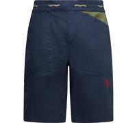 La Sportiva - Short arrampicata - Bolt Short M Night Sky/Mountain Red per Uomo in Cotone - Taglia L - Blu navy