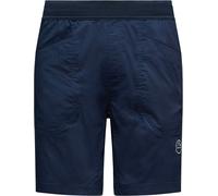 La Sportiva - Short arrampicata - Roots Shorts M Night Sky/Chalk per Uomo in Cotone - Taglia S - Blu navy