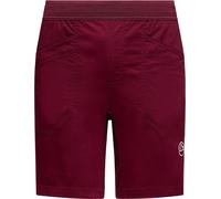 La Sportiva - Shorts da arrampicata - Roots Shorts M Redwood Chalk per Uomo in Cotone - Taglia M - Bordeaux Bordeaux M