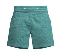 La Sportiva Sierra Rock W - pantaloni corti arrampicata - donna M Turquoise woman Cotone Organico/Biologico,Canapa