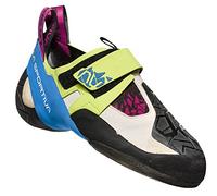 La Sportiva Skwama Woman Apple Green Blue, Scarpe da Arrampicata, Verde Mela, Blu Cobalto, 38 EU