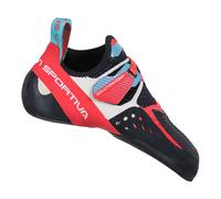 La Sportiva Solution Comp - scarpette da arrampicata - donna 39 EU Red/Light Blue woman Vibram