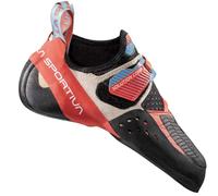 La Sportiva Solution Comp - scarpette da arrampicata - donna 37,5 EU Red/Light Blue woman Vibram