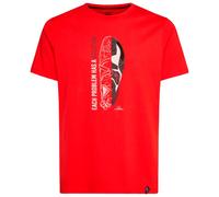 Maglietta da uomo La Sportiva Solution T-Shirt M Taglia: XL / Colore: rosso