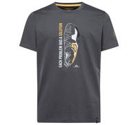 Maglietta da uomo La Sportiva Solution T-Shirt M Taglia: XXL / Colore: grigio