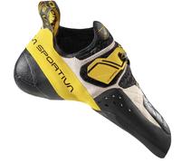 Scarpette da arrampicata La Sportiva Solution nero bianco giallo intenso - 43.5