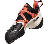 La Sportiva Solution Woman, Scarpe per Arrampicata Bambino, White Lily Orange, 33 EU