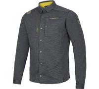 La Sportiva Spacer M - camicia maniche lunghe - uomo Grey/Yellow L