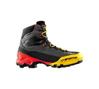 La Sportiva - Stivali da alpinismo in GORE-TEX - Aequilibrium LT GTX Black/Yellow per Uomo in Pelle - Taglia 44 - Nero