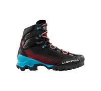 La Sportiva - Stivali da alpinismo in GORE-TEX - Aequilibrium ST GTX W Black/Hibiscus per Donne in Pelle - Taglia 39.5 - Nero
