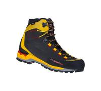 La Sportiva - Stivali da alpinismo in GORE-TEX - Trango Tech Leather Gtx Black Yellow per Uomo - Taglia 41.5 - Nero Nero 41,5