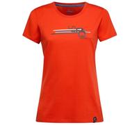 La Sportiva Stripe Cube W - T-shirt - donna Red L