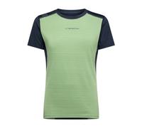 La Sportiva Sunfire W - maglia trail running - donna M Light Green/Blue woman Polygiene,Recycled Materials,Recycled Polyester