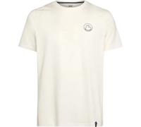 La Sportiva - T-shirt da arrampicata in Cotone biologico - Circle Logo T-Shirt M Chalk per Uomo in Cotone - Taglia S - Bianco