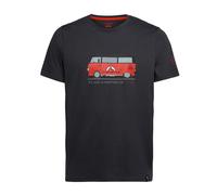 La Sportiva T-shirt Van Uomo Carbon/Cherry Tomato L