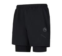 La Sportiva Trail Bite M -pantaloni trail running - uomo L Red/Black man Recycled Materials