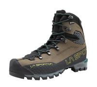 La Sportiva Trango Alpine GTX - Stivali da alpinismo impermeabili da uomo, Moka/Giungla, 10.5-11