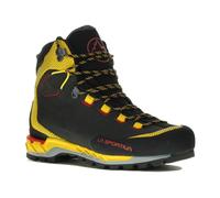 La Sportiva - Stivali da alpinismo in GORE-TEX - Trango Tech Leather Gtx Black Yellow per Uomo - Taglia 45,5 - Nero