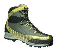 La Sportiva Trango TRK Leather GTX Carbon/Green - Stivali da Escursionismo Alti Unisex Adulto, Multicolore (Carbon/Green 000), 46 EU