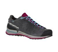 La Sportiva TX2 Evo Leather W - scarpe da avvicinamento - donna 38,5 EU Dark Grey/Pink/Light Blue woman Vibram