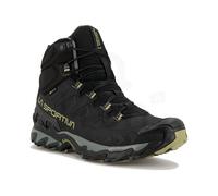 LA SPORTIVA Uomo Ultra Raptor II Mid Leather GTX Scarpe, Black-Cedar, 44