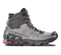 La Sportiva - Scarpe da escursionismo e trekking in GORE-TEX - Ultra Raptor II Mid Leather W GTX Cloud/Redwood per Donne - Taglia 39.5 - Grigio