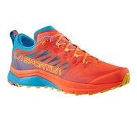 LA SPORTIVA Uomo Jackal II Scarpe, Cherry Tomato-Tropic Blue, 42