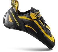 LA SPORTIVA Uomo Miura VS Scarpe da Arrampicata, Black-Yellow, 39.5