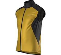 La Sportiva Blizzard Windbreaker M - gilet trail running - uomo M Yellow/Black man Recycled Materials