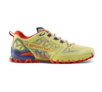 La Sportiva Bushido III GTX W - scarpe trail running - donna 37,5 EU Yellow/Red/Blue woman Pfc-Free,Impact Brake System,Vegan,Ortholite,Bluesign,Gore-Tex Invisible Fit