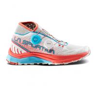 La Sportiva Jackal II Boa W - scarpe trailrunning - donna 37,5 EU White/Red/Light Blue woman Boa Fit System,Recycled Materials,Ortholite,Impact Brake System