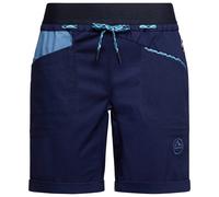 La Sportiva Mantra W - pantaloni corti arrampicata - donna S Dark Blue/Light Blue woman Recycled Materials,Recycled Polyamide,Cotone Organico/Biologico