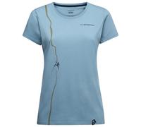 La Sportiva - Women's Route - T-shirt XL turchese/blu
