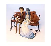La Sposa Cadavere Statua Diorama Victor, Emily e Zero 15 Cm Sd Toys