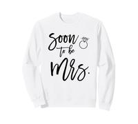 La Sposa Che Presto sarà Mrs Minimal Wedding Felpa