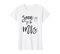 La Sposa Che Presto sarà Mrs Minimal Wedding Maglietta