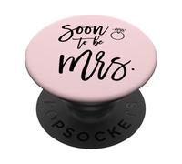 La sposa che presto sarà Mrs Minimal Wedding PopSockets PopGrip Adesivo
