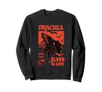La Sposa di Frankenstein Dracula Blood Is Life Felpa