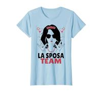 La Sposa Team Maglia Amiche Divertenti Regalo Amica Gadget Maglietta