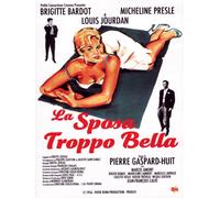 La sposa troppo bella (DVD) Brigitte Bardot Micheline Presle Louis Jourdan