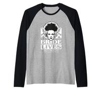 La Sposa Vive la Sposa di Frankenstein Maglia con Maniche Raglan