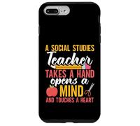 La squadra degli insegnanti di storia apre la mente Insegnante di studi sociali Custodia per iPhone 7 Plus/8 Plus