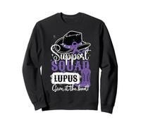 La squadra di supporto alla consapevolezza Lupus gli dà lo stivale da cowgirl Felpa