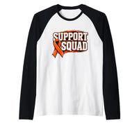 La Squadra di Supporto per la leucemia spera la consapevolezza della Forza Insieme Maglia con Maniche Raglan