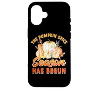 la stagione delle spezie di zucca è iniziata e tutto per favore Custodia per iPhone 16