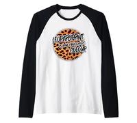La Stampa Leopardata è Il Mio Ghepardo Leo Rockabilly Maglia con Maniche Raglan