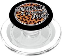 La stampa leopardata è il mio ghepardo leo rockabilly PopSockets PopGrip per MagSafe