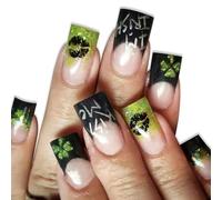 La stampa sulle unghie finte incolla il bastone sull'artificiale acrilico falso per l'arte progetta il chiodo di progettazione