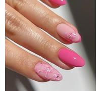 La stampa sulle unghie finte incolla il bastone sull'artificiale acrilico falso per l'arte progetta il chiodo di progettazione