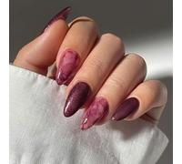 La stampa sulle unghie finte incolla il bastone sull'artificiale acrilico falso per l'arte progetta il chiodo di progettazione